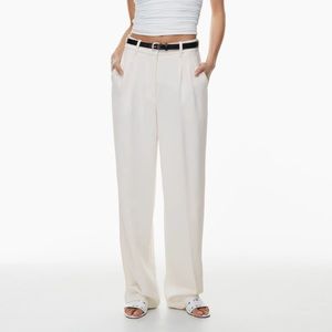 Aritzia Wilfred Effortless Pant in Light Birch Size 6 Tall